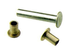 Semi-hollow rivet